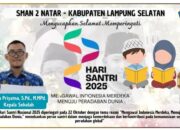 SMAN 2 Natar Mengucapkan Selamat Hari Santri Nasional 2025