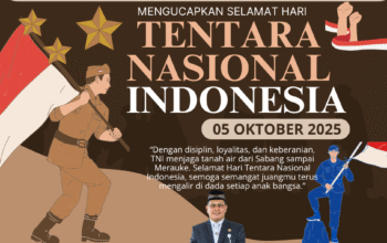 BPMP Lampung Mengucapkan Selamat HUT TNI ke-80 Tahun