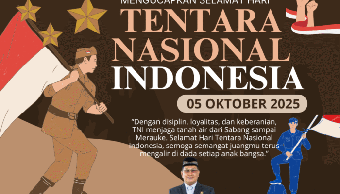 BPMP Lampung Mengucapkan Selamat HUT TNI ke-80 Tahun