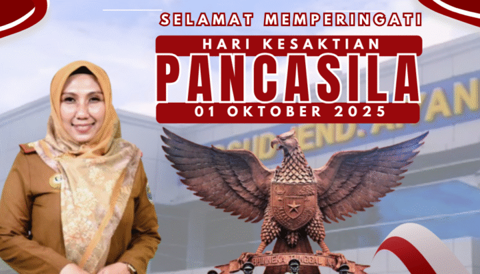 Seluruh Jajaran RSUDAY Kota Metro Mengucapkan : Selamat Memperingati Hari Kesaktian Pancasila