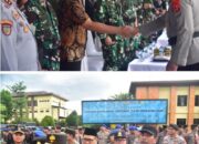 Ketua DPRD Provinsi Lampung, Ahmad Giri Akbar, SE., MM menghadiri Apel Siaga Operasi Lilin Krakatau 2025 yang digelar oleh Polda Lampung