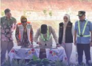 Ketua DPRD Provinsi Lampung, Ahmad Giri Akbar, menghadiri Peresmian Pembangunan Bangunan Penampung Air (Embung) Kemiling yang berlokasi di Kecamatan Kemiling, Kota Bandar Lampung