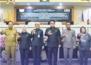 Rapat Paripurna di Ruang Sidang DPRD Provinsi Lampung.