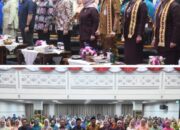 Pelantikan Pengurus Badan Kerja Sama Organisasi Wanita (BKOW) Provinsi Lampung masa bhakti 2025–2030, DPRD dan IKAD tegaskan dukungan penguatan peran perempuan