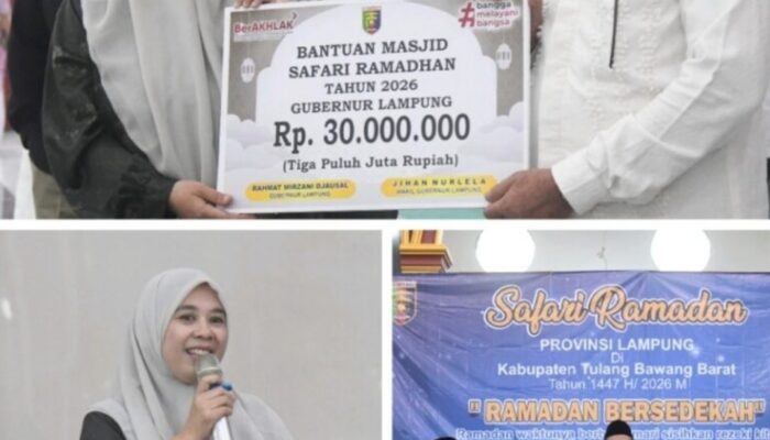 Safari Ramadan, DPRD dan Pemprov Lampung Pererat Silaturahmi di Tulang Bawang Barat