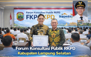 Bappeda Lampung Selatan Gelar Forum Konsultasi Publik RKPD, Aryan Saruhian Tekankan Perencanaan Partisipatif dan Inovatif