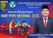 Disdikbud Lampung: Selamat Hari Pers Nasional 2026, Pers Garda Depan Informasi Publik