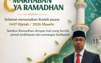 Keluarga Besar BPKD Kabupaten Lampung Barat Mengucapkan Marhaban Ya Ramadhan 1447 Hijriah
