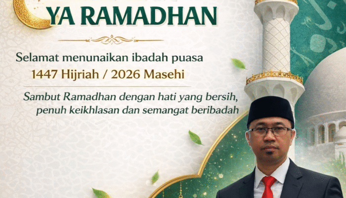 Keluarga Besar BPKD Kabupaten Lampung Barat Mengucapkan Marhaban Ya Ramadhan 1447 Hijriah