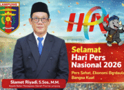 Kepala Bapenda Provinsi Lampung Ucapkan Selamat Hari Pers Nasional 2026