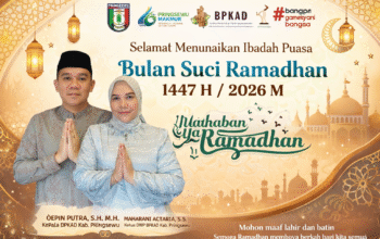 BPKAD Kabupaten Pringsewu Ucapkan Selamat Menunaikan Ibadah Puasa 1447 Hijriah / 2026 Masehi