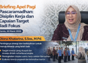 Apel Pagi Jadi Momentum Evaluasi: Target, Disiplin, hingga Kebersihan Kantor Dibahas