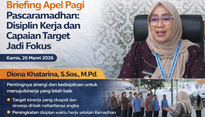 Apel Pagi Jadi Momentum Evaluasi: Target, Disiplin, hingga Kebersihan Kantor Dibahas
