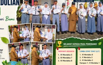 SMAN 1 Kalianda Apresiasi Kreativitas Siswa dalam Lomba Peringatan Hari Kartini dan Hari Bumi