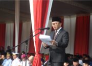 DPRD Provinsi Lampung Hadiri Upacara HUT ke-62, M. Syukron Muchtar Bacakan Sejarah Singkat Provinsi Lampung