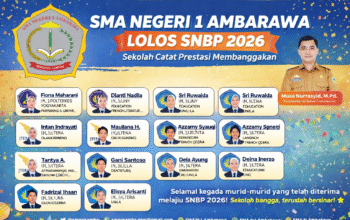 Siswa SMA Negeri 1 Ambarawa Lolos SNBP 2026, Sekolah Catat Prestasi Membanggakan