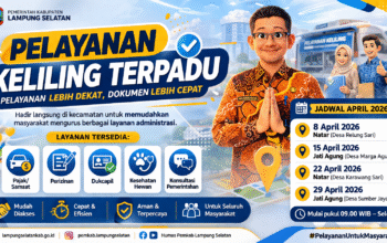 Pelayanan Keliling Terpadu Hadir di Lampung Selatan, Urus Dokumen Kini Lebih Mudah dan Cepat