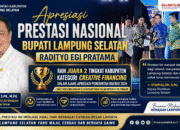 Disdikbud Lamsel Apresiasi Prestasi Nasional Bupati Radityo Egi Pratama