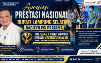 Disdikbud Lamsel Apresiasi Prestasi Nasional Bupati Radityo Egi Pratama