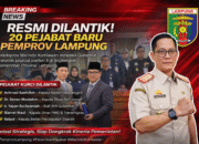 Rotasi Pejabat Pemprov Lampung, Kepala Bapenda Slamet Riyadi Dilantik Jadi Kadis PMD & Transmigrasi