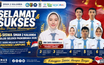 KEREN! SMAN 2 KALIANDA BORONG PRESTASI PASKIBRAKA 2026