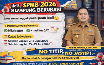 Perubahan Sistem SPMB 2026 di Lampung, Jalur Domisili Tak Lagi Berdasarkan Jarak
