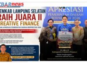 Plt. Kepala BPPRD Apresiasi Pemkab Lamsel Raih Penghargaan Pemda Terbaik 2026 di Bawah Kepemimpinan Bupati Radityo Eghi Pratama
