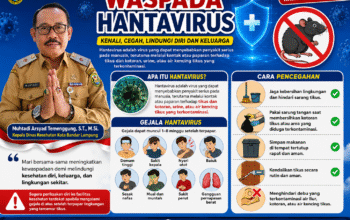 Dinkes Bandar Lampung Tingkatkan Kewaspadaan Hantavirus, Masyarakat Diminta Jaga Kebersihan Lingkungan
