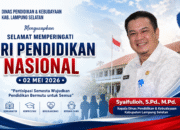 Hardiknas 2026, Disdikbud Lampung Selatan : Tekankan Kolaborasi untuk Pendidikan Bermutu