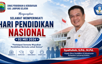 Hardiknas 2026, Disdikbud Lampung Selatan : Tekankan Kolaborasi untuk Pendidikan Bermutu