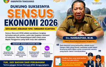 Hardasyah: Sensus Ekonomi 2026 Jadi Dasar Penguatan Kebijakan Sosial