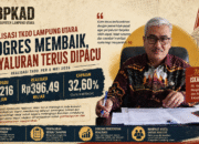 Iskandar Helmi Tegaskan Realisasi TKDD Lampung Utara Berjalan Sesuai Tahapan, Progres Awal Mei 2026 Terus Meningkat