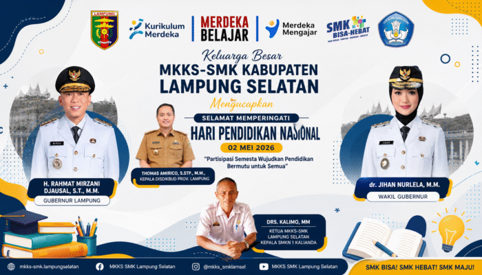 Semangat Hardiknas 2026: Komitmen MKKS-SMK Lampung Selatan Majukan Pendidikan