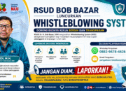 RSUD Bob Bazar, S.K.M Luncurkan Whistleblowing System, Dorong Budaya Kerja Bersih dan Transparan