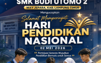 SMK Budi Utomo 2 Way Jepara Peringati Hari Pendidikan Nasional 2026, Tegaskan Komitmen Membangun Generasi Unggul