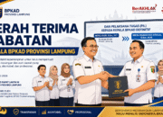 Serah Terima Jabatan Kepala BPKAD Provinsi Lampung Resmi Digelar