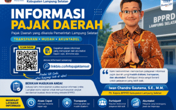 BPPRD Lampung Selatan Dorong Transparansi Informasi Pajak Daerah Melalui Platform Digital