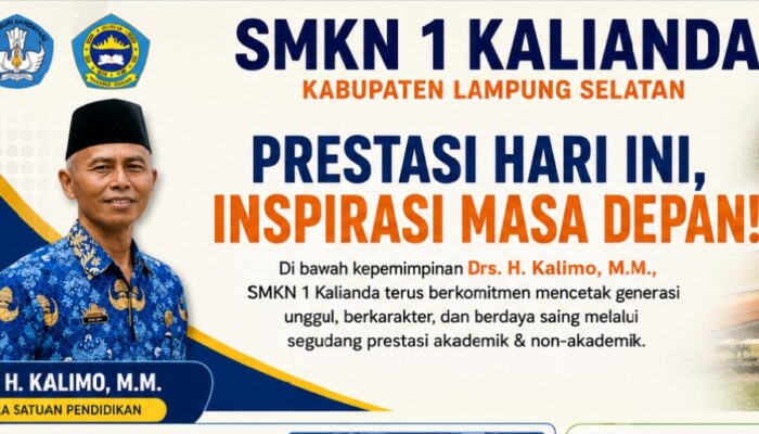 Drs. H. Kalimo, M.M., : “Prestasi Hari ini, Inspirasi Masa Depan”