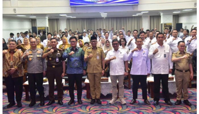 Ketua DPRD Lampung Hadiri Pelantikan dan Pengukuhan DPD I & DPD II APPMBGI Provinsi Lampung