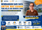 Membangun dari Data, Kepala Bappeda Way Kanan Ajak Seluruh Elemen Sukseskan Sensus Ekonomi 2026