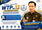 Marindo Kurniawan Tegaskan WTP ke-12 Bukti Tata Kelola Keuangan Pemprov Lampung Semakin Akuntabel