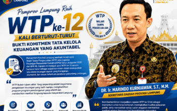 Marindo Kurniawan Tegaskan WTP ke-12 Bukti Tata Kelola Keuangan Pemprov Lampung Semakin Akuntabel