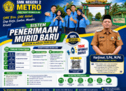 SMKN 2 Metro Buka Penerimaan Murid Baru Tahun Ajaran 2026/2027, Siapkan Lulusan Siap Kerja dan Berdaya Saing
