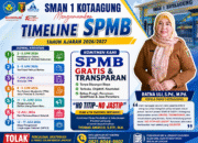 SMAN 1 Kotaagung Umumkan Timeline SPMB 2026/2027, Ratna Uli: Proses Gratis, Transparan dan Junjung Tinggi “No Titip–No Jastip”