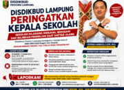 Disdikbud Lampung Peringatkan Sekolah, Dilarang Jual Seragam dan Wajibkan Pembelian Saat Daftar Ulang
