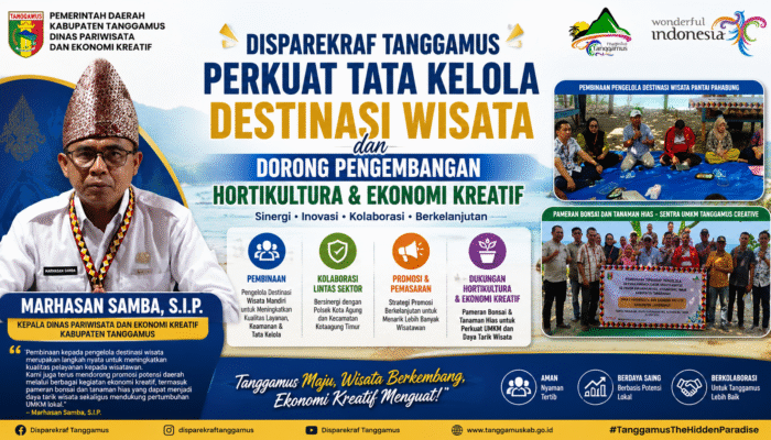 Marhasan Samba Pimpin Penguatan Tata Kelola Destinasi Wisata dan Dorong Pengembangan Ekonomi Kreatif di Tanggamus