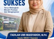 Kepala SMAN 1 Kepanjen Siap Wujudkan Generasi Berprestasi pada Tahun Ajaran 2026/2027