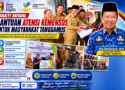 Bupati Tanggamus Serahkan Bantuan ATENSI Kemensos, Hardahsyah: Wujud Nyata Kepedulian Pemerintah bagi Masyarakat