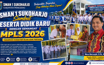 SMAN 1 Sukoharjo Sambut Peserta Didik Baru dengan Semangat MPLS 2026, Tanamkan Karakter Sejak Hari Pertama