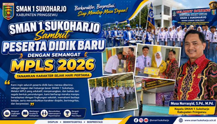 SMAN 1 Sukoharjo Sambut Peserta Didik Baru dengan Semangat MPLS 2026, Tanamkan Karakter Sejak Hari Pertama